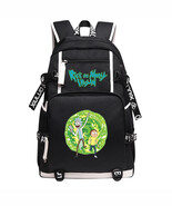 WM Rick And Morty Backpack Daypack Schoolbag Large Bag Run - $50.59 CAD