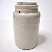 Vintage Sherwood Brothers Pottery Stoneware Crockery Canning Jar New Bri... - $24.27