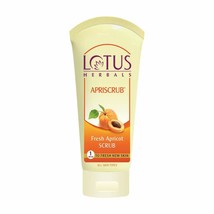 Lotus Herbals Apriscrub Fresh Apricot Scrub, 60g (Pack of 1) - £7.16 GBP