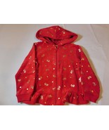 Healthtex Baby Girl&#39;s Velour Hoodie &amp; Pants Classic Red Size 18 Months N... - £14.22 GBP