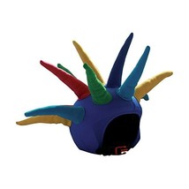 Coolcasc Show Time Unisex Children Spike helmet cover, multi-coloured  - $59.00