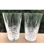 WATERFORD KENMARE Tall Tumblers 5”  12 oz Set of 2 - $107.53