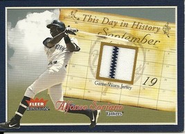 2004 Fleer Tradition This Day In History Game Used Alfonso Soriano TDH AS Yanks - £3.99 GBP
