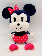 Hallmark Minnie Mouse with Pink Polka Dot Hair Bow Skirt 12 in Plush 2013 - $22.43