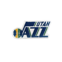 Utah Jazz 1.3 x 2.8 &quot; Iron on Embroidered Patch Basketball New #17 - £2.32 GBP