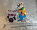 MASUDAYA 1950&#39;s Style Tin Pull-Back Motor Japanese Toy - ICE CREAM VENDO... - $24.70