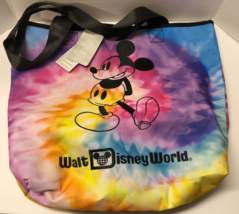 Disney RAINBOW Classic Mickey Mouse Tote Purse Bag NEW - £31.15 GBP