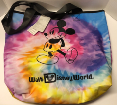 Disney Rainbow Classic Mickey Mouse Tote Purse Bag New - $39.60