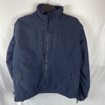 5.11 Tactical Jacket Mens XL Black Partial Fleece Vest Convertible Full Zip - £30.33 GBP