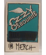 OZZY OSBOURNE - VINTAGE ORIGINAL CONCERT TOUR CLOTH BACKSTAGE PASS - $10.00