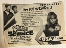 Weird Science Vintage Tv Guide Print Ad Vanessa Angel TPA25 - £4.63 GBP