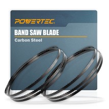 Powertec 93-1/2 Inch Bandsaw Blades, 3/8&quot; X 18 Tpi Band Saw Blades For, 13119-P2 - £29.29 GBP