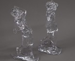 Waterford Crystal Golfer Male and Female Pair of Crystal Figurines - $119.99