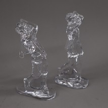Waterford Crystal Golfer Male and Female Pair of Crystal Figurines - £94.42 GBP