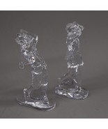 Waterford Crystal Golfer Male and Female Pair of Crystal Figurines - $87.99