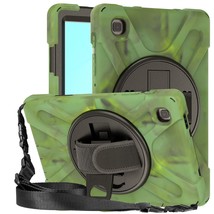 KIQ Samsung Galaxy Tab A7 Lite Case 8.7&#39;&#39; with Screen Protector with Rotating Ha - £33.62 GBP