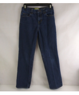 Old Navy Dark Wash Adjustable Waist Straight Leg Jeans Boys Size 14 - $13.57