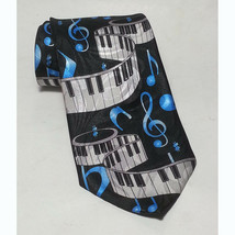 Steven Harris Men Dress Music Theme Tie 3.75&quot; wide 59&quot; long 100% polyester - £14.78 GBP