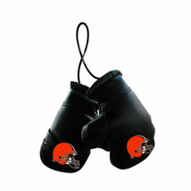Cleveland Browns NFL Mini Boxing Gloves Rearview Mirror Auto Car Truck - £7.56 GBP