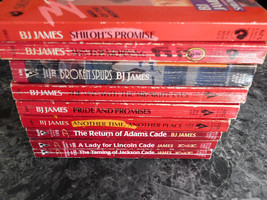 Silhouette Desire BJ James lot of 9 Contemporary Romance Paperbacks - £8.48 GBP