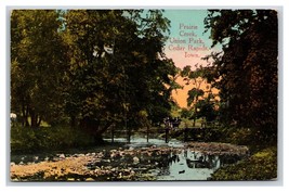 Prairie Creek Union Park Cedar Rapids Iowa IA UNP DB Postcard Y4 - £3.83 GBP