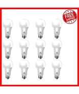 12 Pack of Super Bright 75 Watt Equivalent Daylight LED Bulbs – Energy E... - $653.39 MXN