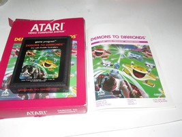 Atari Video GAME- Demons To DIAMONDS- Boxed W/INSTRUCTIONS - - £14.52 GBP