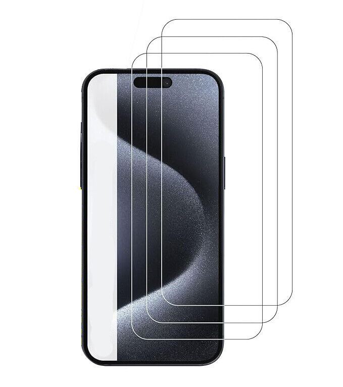 3X Tempered Glass Saver Film Screen Protector For iPhone 16/16 Plus /16 ... - $2.99