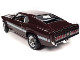 1969 Shelby Mustang GT-500 Royal Maroon with White Stripes and Interior &quot;Muscle  - £99.72 GBP
