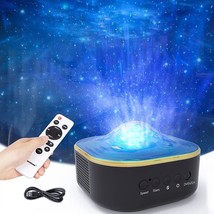 Galaxy Projector, Starry Night Light with Remote Control &amp; Speaker for Baby Kids - £15.37 GBP