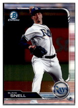 2019 Bowman Chrome Blake Snell Tampa Bay Rays #15 Baseball card   VSMP1B... - £2.32 GBP