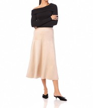 Fifteen Twenty Blythe Faux Suede Midi Skirt Almond - $99.00+