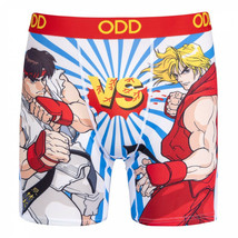 Street Fighter Ryu vs. Ken Men&#39;s ODD Boxer Briefs Multi-Color - £21.53 GBP