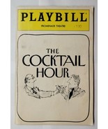 The Cocktail Hour Playbill Promenade Theatre May 1989 Nancy Marchand  - £7.90 GBP