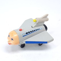 2002 Toy Island PBS Jay Jay the Jet Plane SAVANNAH Plastic Wood Airplane Toy - $9.89