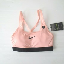 Nike Women Classic Sport Support Bra - CD7129 - Pink 646 - Size XS -  NWT - $24.99