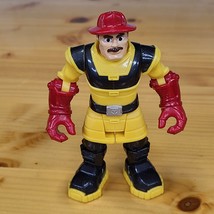 Rescue Heroes Fisher Price Billy Blaze Fire fighter Action Figure 2010 Mattel - £7.55 GBP