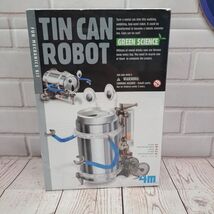Green Science 4M TIN CAN ROBOT, Fun Mechanics Kit, New In Box - $12.58
