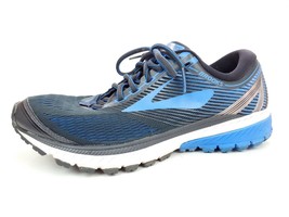 Brooks Mens Ghost 10 DNA Athletic Running Shoes Blue Black Size US 8.5 - £39.27 GBP