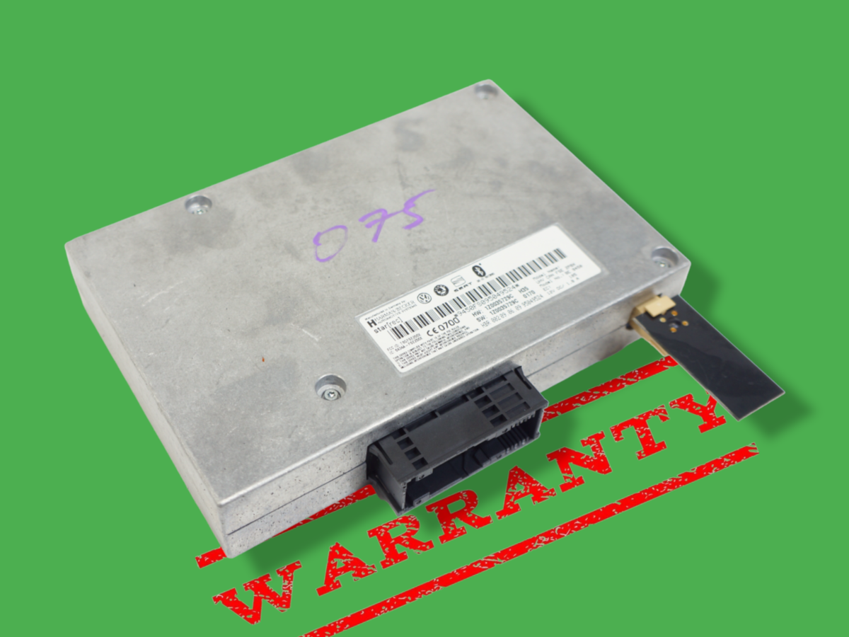 2009-2012 vw cc jetta bluetooth phone interface control module 1z0035729c - $72.87