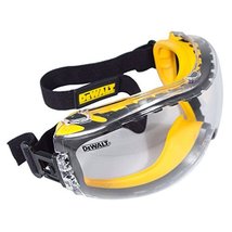DEWALT DPG82-11 Concealer Clear Anti-Fog Dual Mold Safety Goggle, Clear Lens, 1  - £16.69 GBP