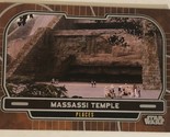 Star Wars Galactic Files Vintage Trading Card #659 Massassi Temple - $2.48