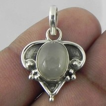 925 Sterling Silver Chalcedony Gemstone Handmade Pendant Women Her Gift PS-2006 - £30.11 GBP