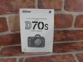 Genuine Nikon D70 Digital Camera Instruction Manual /User Guide English - $18.53