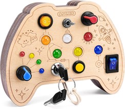 Busy Board With Led Light,Switch Board Toys,Montessori Toys For 1+ Years, 3. - $32.97