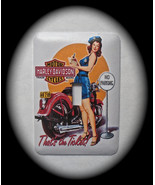 Harley Davidson Metal Switch Plate Motorcycles - $9.25