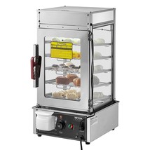 VEVOR Commercial Food Warmer Display 5-Tier Food Steamer Buns Warmer Ele... - $393.28