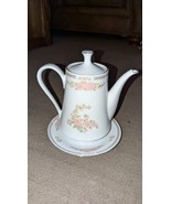 Fairfield Floral Mist Fine China Coffee Tea Pot With Lid Yung Shen - $865.38 MXN