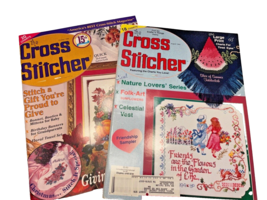 Magazines 2 Cross Stitch 1994 &amp; 1988 from Crafts &#39;n Things Patterns Stitch - £7.40 GBP