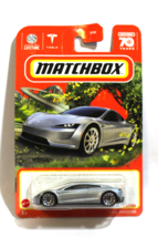 Matchboox 1/64 Tesla Roadster Silver NEW - $11.99